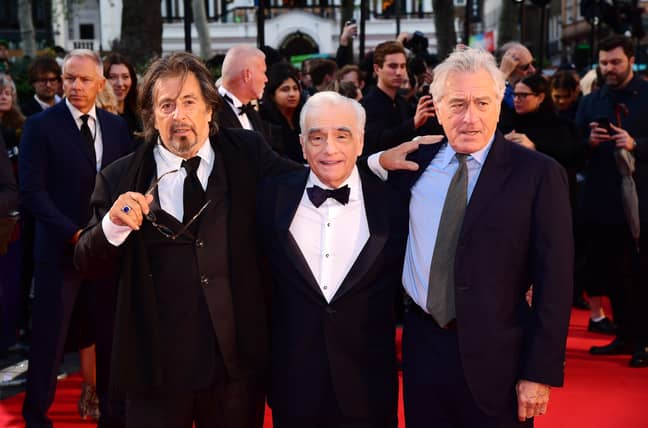 Pacino，Scorsese和de Niro因其新的黑帮史诗而受到称赞。信用：PA
