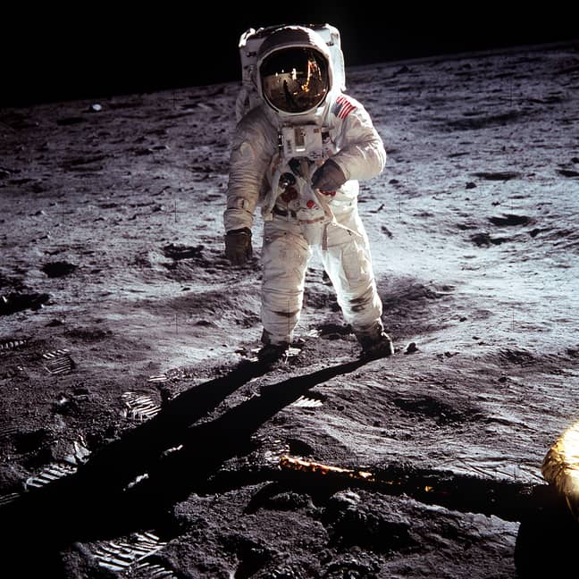 Buzz Aldrin和Neil Armstrong是在月球上行走的前两个人。信用：PA