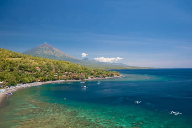 巴厘岛看起来还不错。信用：PA